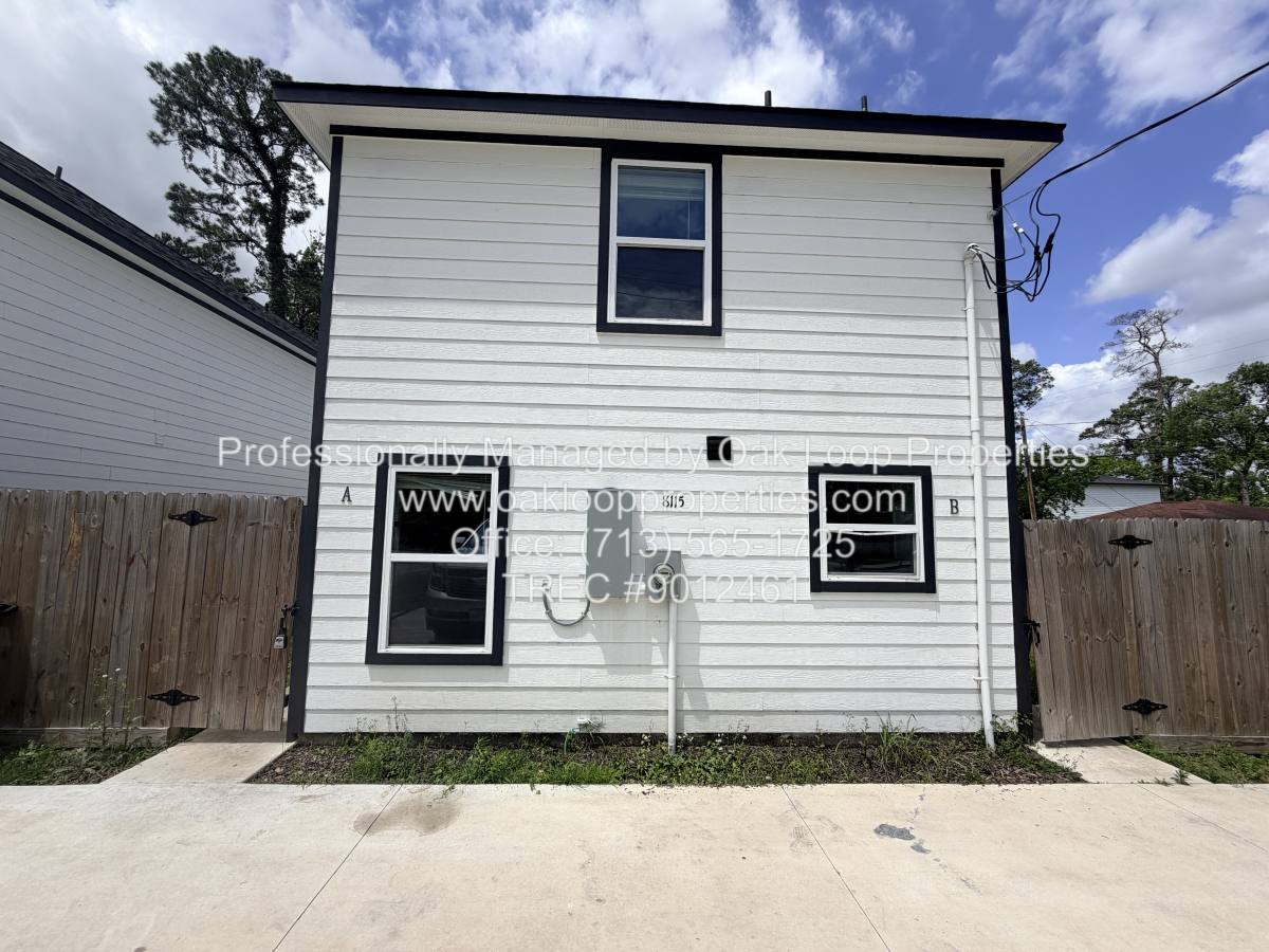 Townhouse for rent at 8115 Denton St #A, Houston, TX 77028