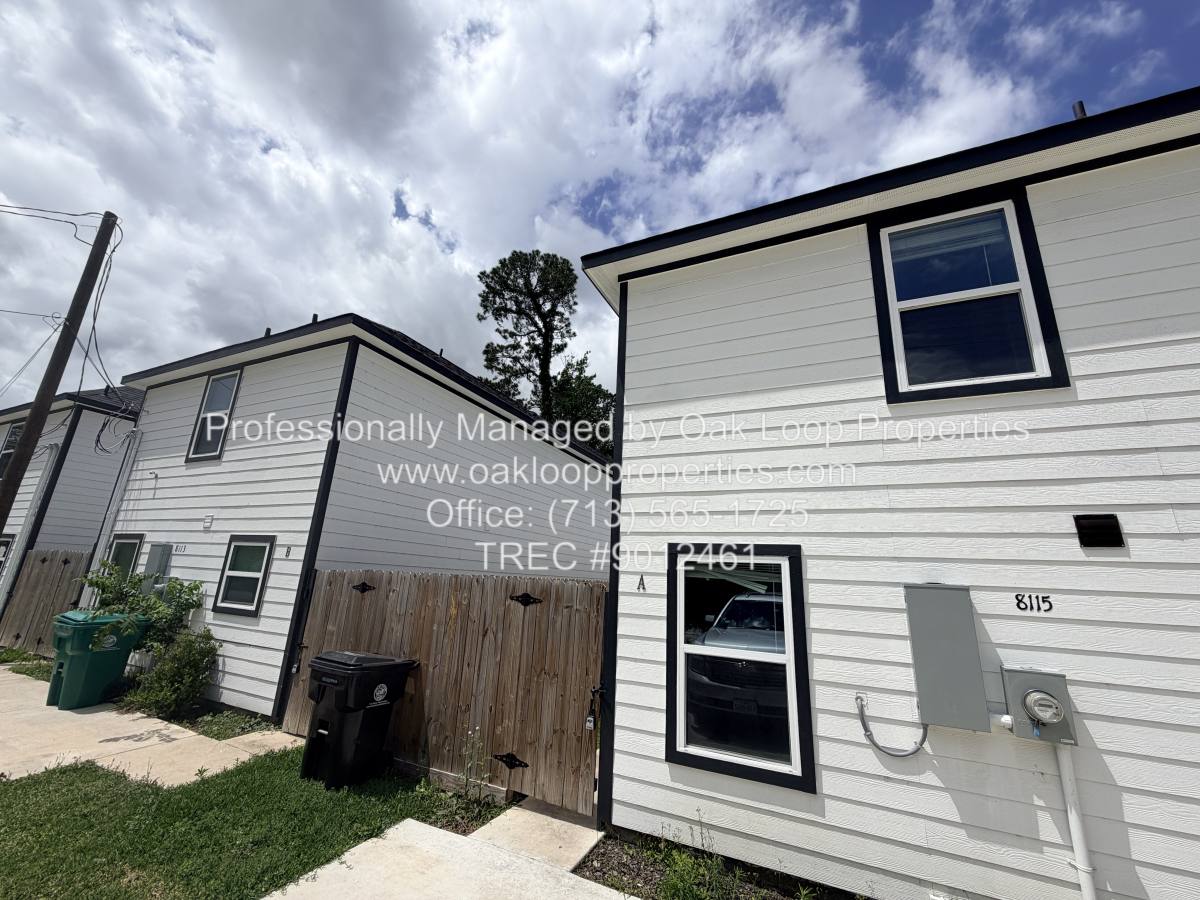 Townhouse for rent at 8115 Denton St #A, Houston, TX 77028