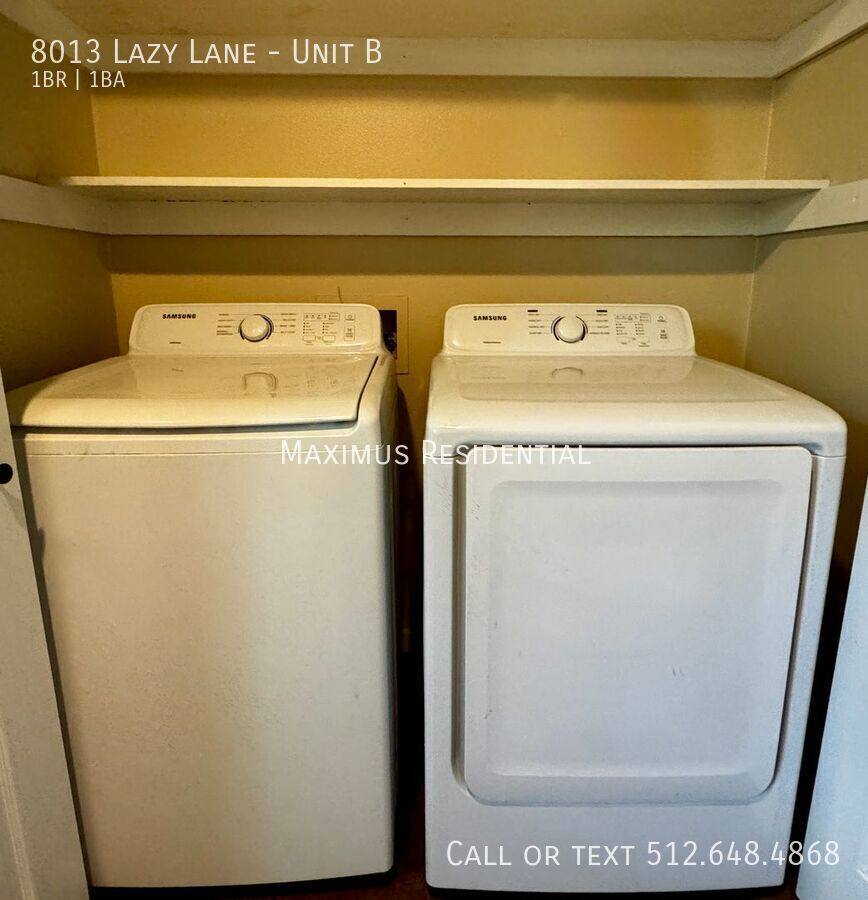 Apartment for rent at 8013 Lazy Lane #B, Austin, TX 78757