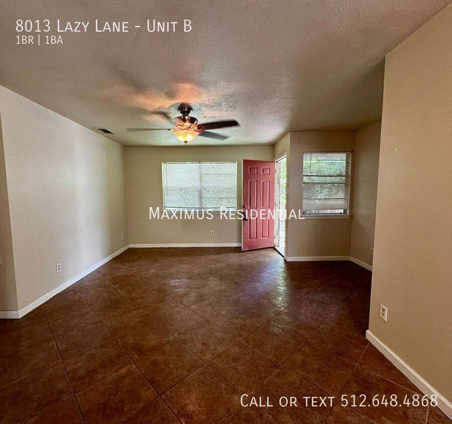 Apartment for rent at 8013 Lazy Lane #B, Austin, TX 78757