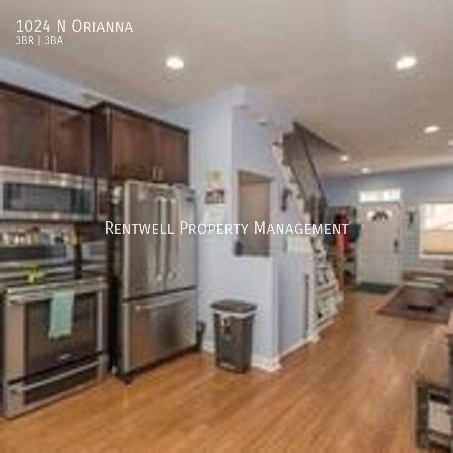 Townhouse for rent at 1024 N Orianna, Philadelphia, PA 19123