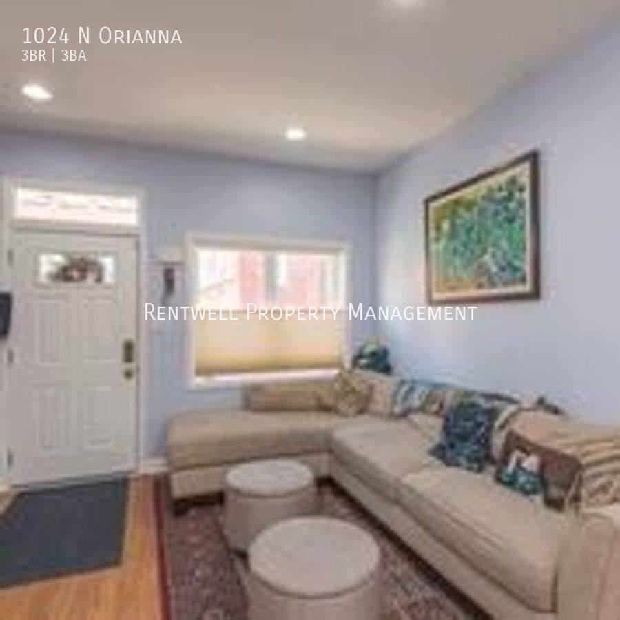 Townhouse for rent at 1024 N Orianna, Philadelphia, PA 19123