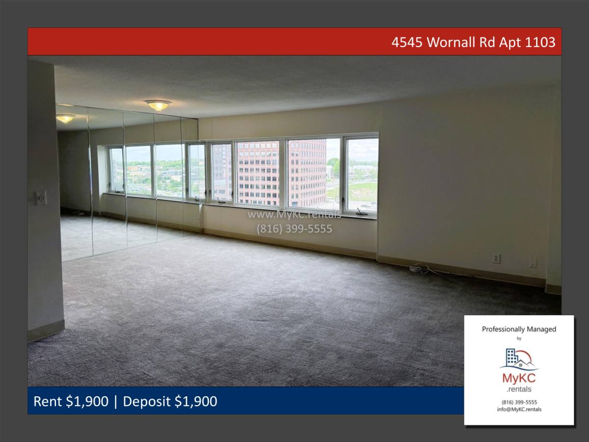 Condo for rent at 4545 Wornall Rd #1103, Kansas City, MO 64111