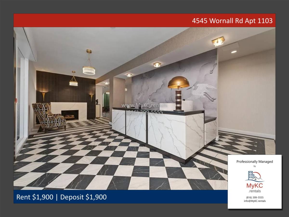 Condo for rent at 4545 Wornall Rd #1103, Kansas City, MO 64111