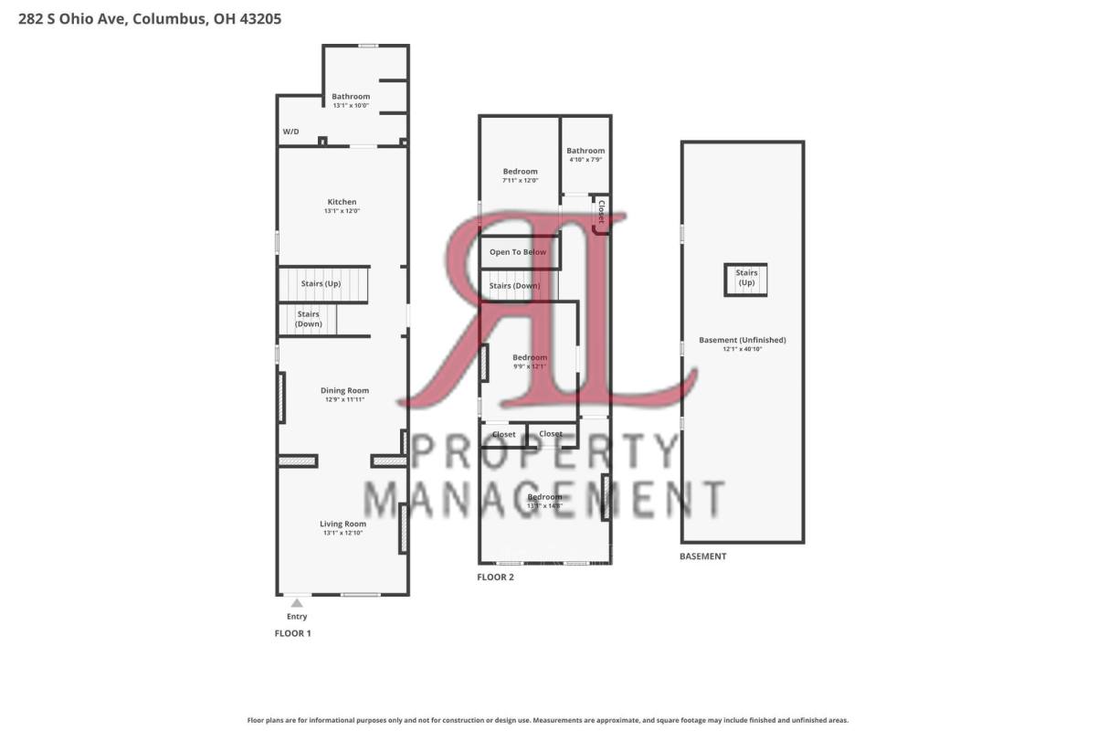 Apartment for rent at 282 S Ohio Ave, Columbus, OH 43205