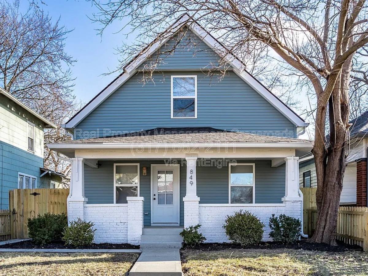 House for rent at 849 N Oakland Ave, Indianapolis, IN 46201