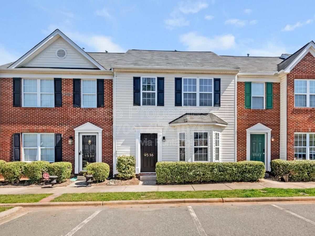 Townhouse for rent at 9516 Drains Bay Court, Charlotte, NC 28214