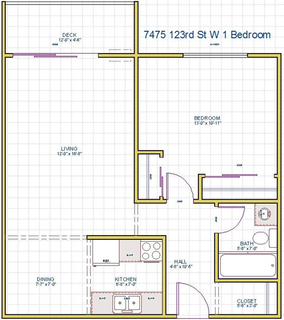 Apartment for rent at 7475 W 123rd St, Saint Paul, MN 55124