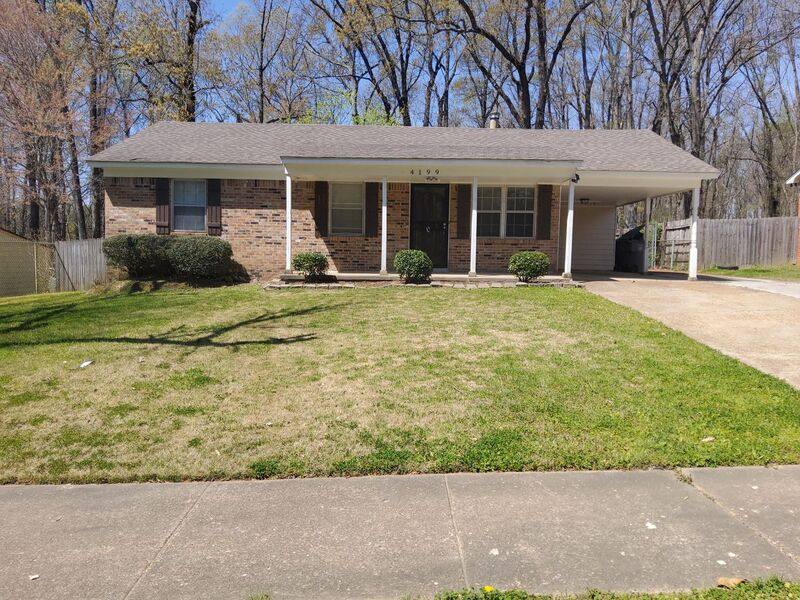 House for rent at 4199 Bacon St, Memphis, TN 38128
