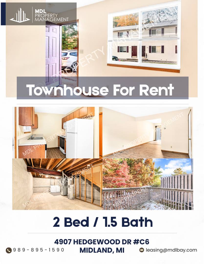 Apartment for rent at 4907 Hedgewood Dr, Midland, MI 48640