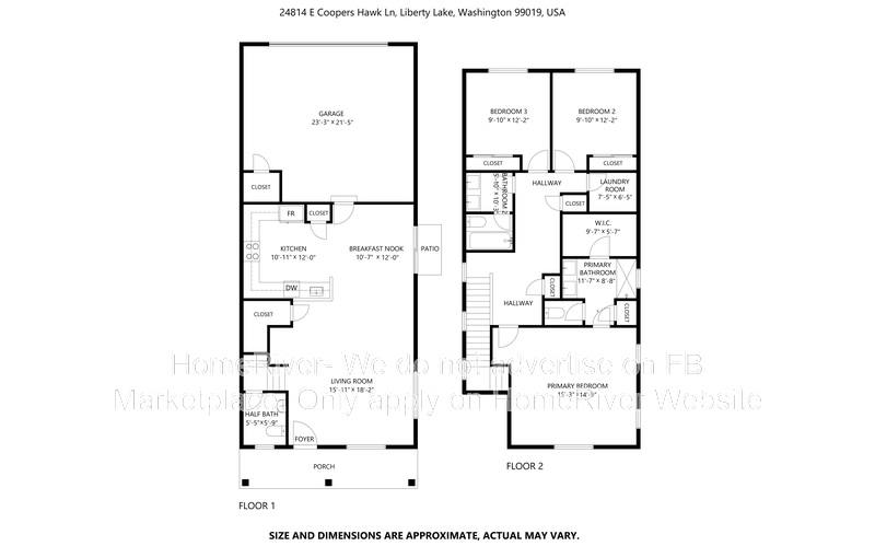 House for rent at 24814 E Coopers Hawk Lane, Liberty Lake, WA 99019