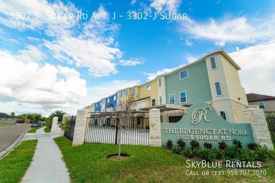 Townhouse for rent at 3302 S Sugar Rd #J, Edinburg, TX 78539
