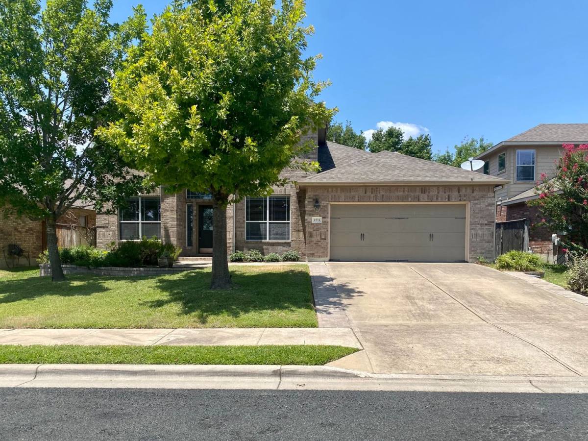 House for rent at 4534 Wandering Vine Trail, Round Rock, TX 78665