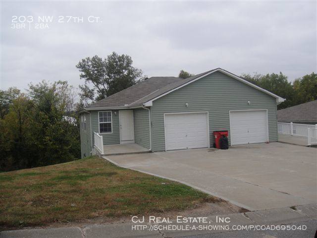 House for rent at 203 NW 27th Court, Blue Springs, MO 64015