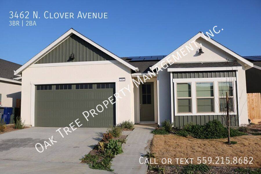 House for rent at 3462 N Clover Ave, Fresno, CA 93727