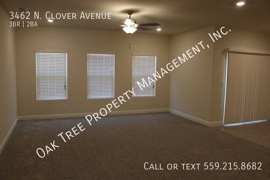House for rent at 3462 N Clover Ave, Fresno, CA 93727