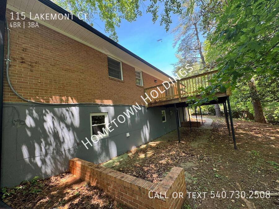 House for rent at 115 Lakemont Court, Martinsville, VA 24112