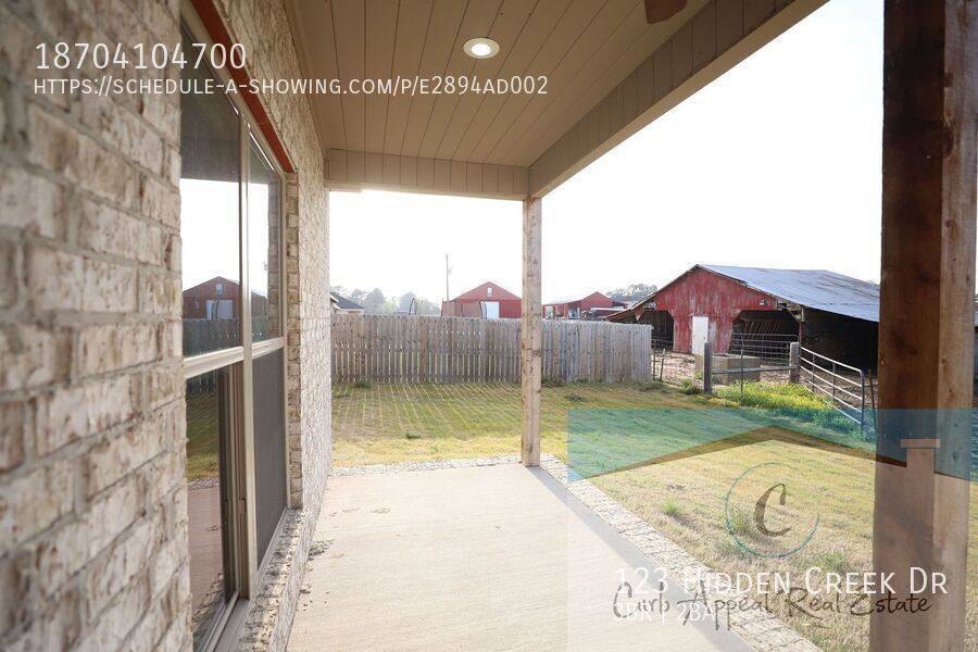 House for rent at 123 Hidden Creek Dr, Brookland, AR 72417