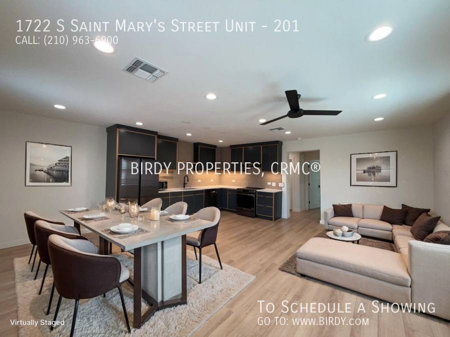 Apartment for rent at 1722 S Saint Mary's St #201, San Antonio, TX 78210