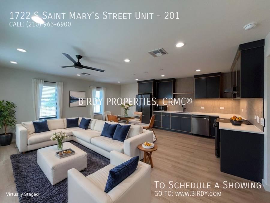 Apartment for rent at 1722 S Saint Mary's St #201, San Antonio, TX 78210