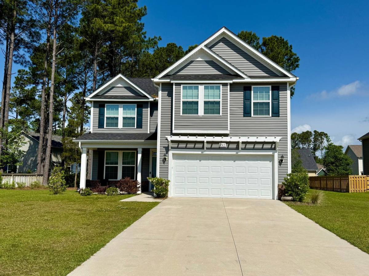 House for rent at 203 E Red Head Circle, Sneads Ferry, NC 28460