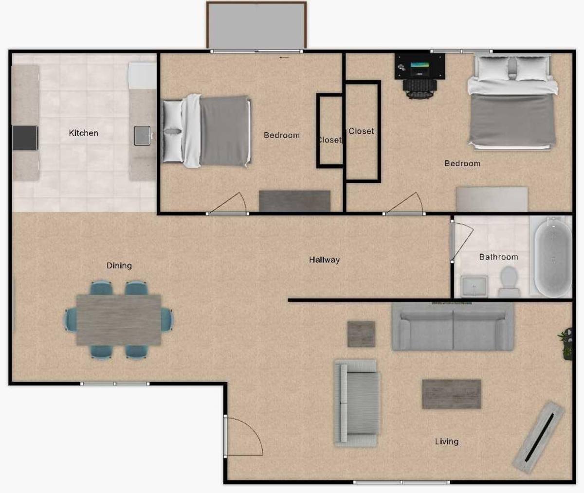 Apartment for rent at 726 Adams, Davis, CA 95616