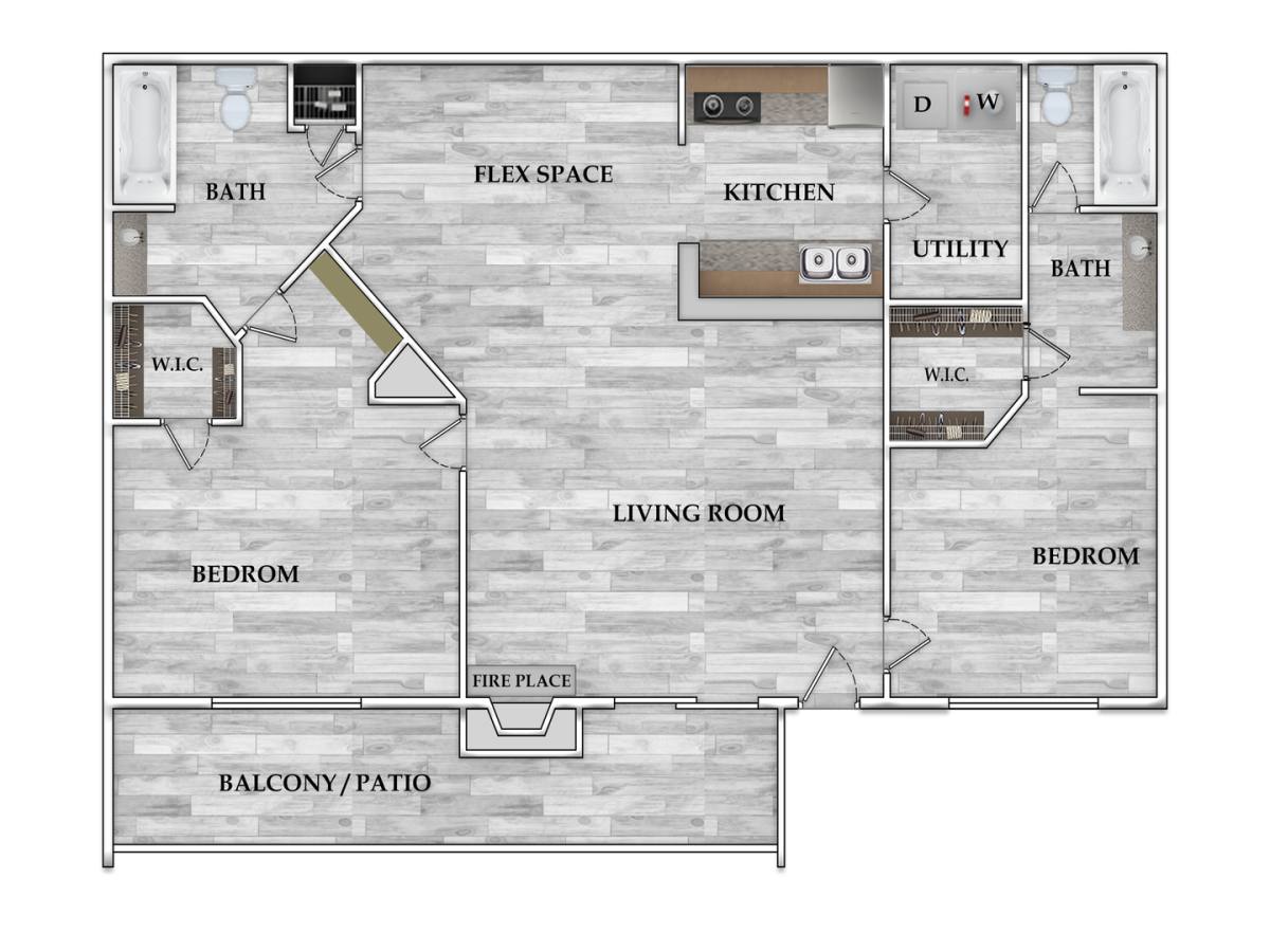 Apartment for rent at 17715 Wayforest Dr, Houston, TX 77060