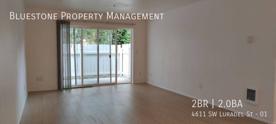 Apartment for rent at 4611 SW Luradel St #1, Portland, OR 97219