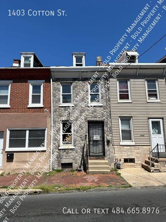 House for rent at 1403 Cotton St, Reading, PA 19602