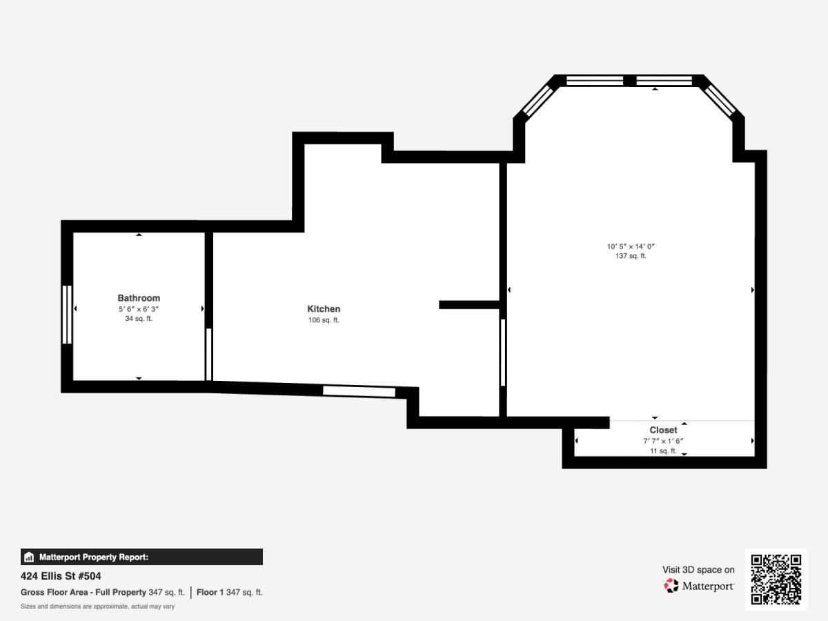 Apartment for rent at 422 Ellis St #504, San Francisco, CA 94102
