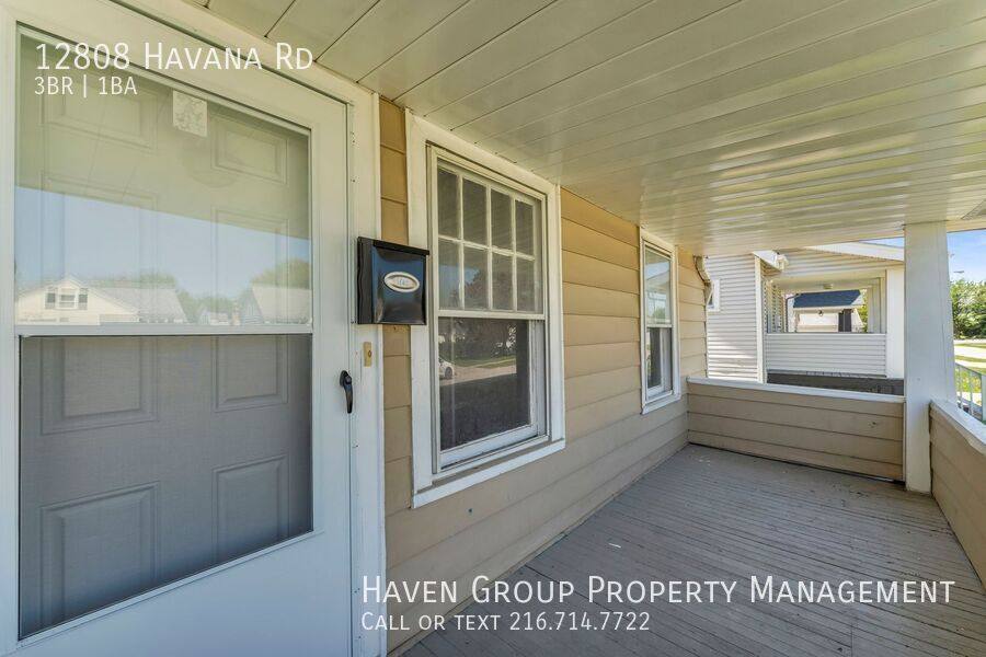 House for rent at 12808 Havana Rd, Cleveland, OH 44125