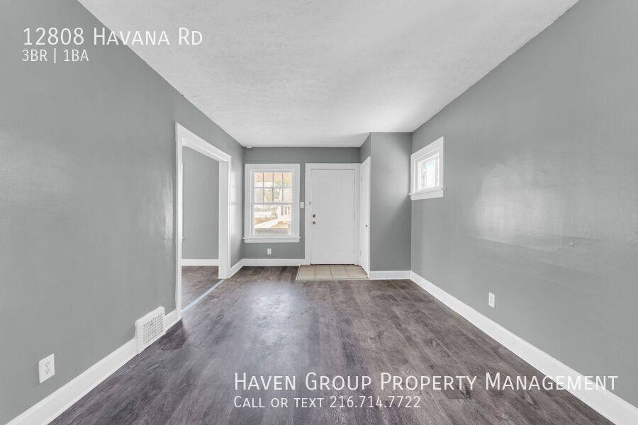 House for rent at 12808 Havana Rd, Cleveland, OH 44125
