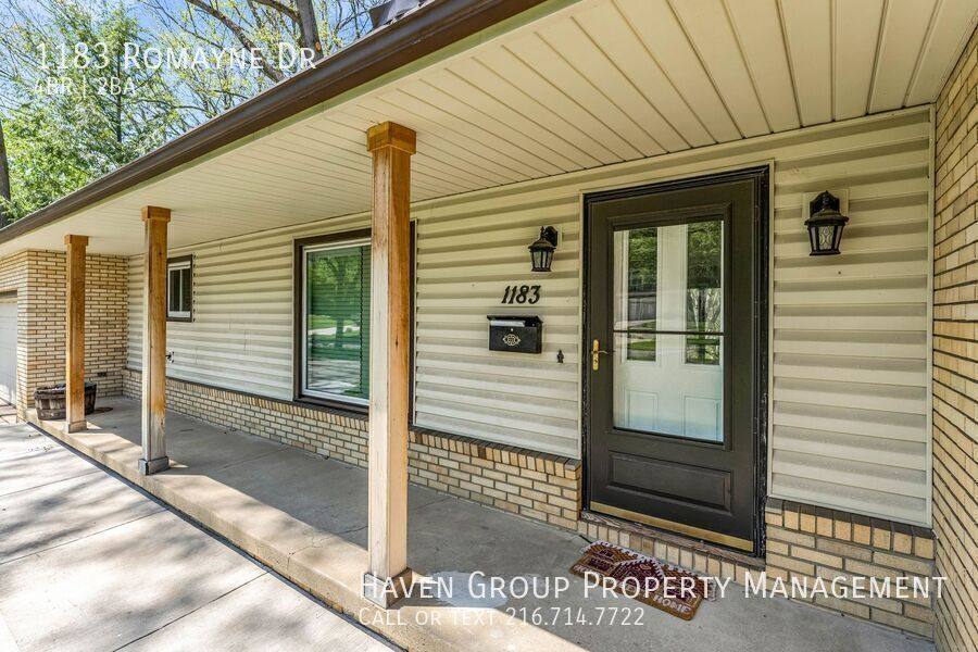 House for rent at 1183 Romayne Dr, Akron, OH 44313