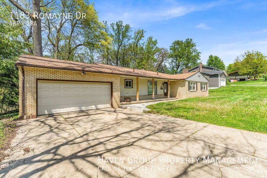 House for rent at 1183 Romayne Dr, Akron, OH 44313
