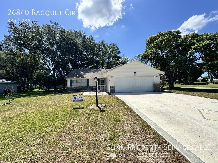 House for rent at 26840 Racquet Circle, Leesburg, FL 34748