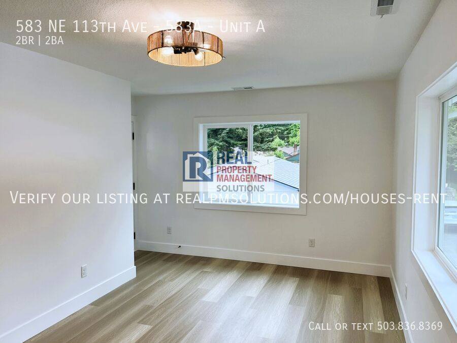 Apartment for rent at 583 NE 113th Ave #583A, Portland, OR 97220