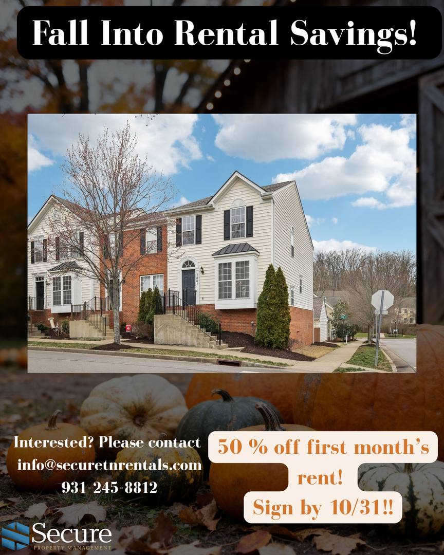 Townhouse for rent at 7841 Heaton Way, Nashville, TN 37211