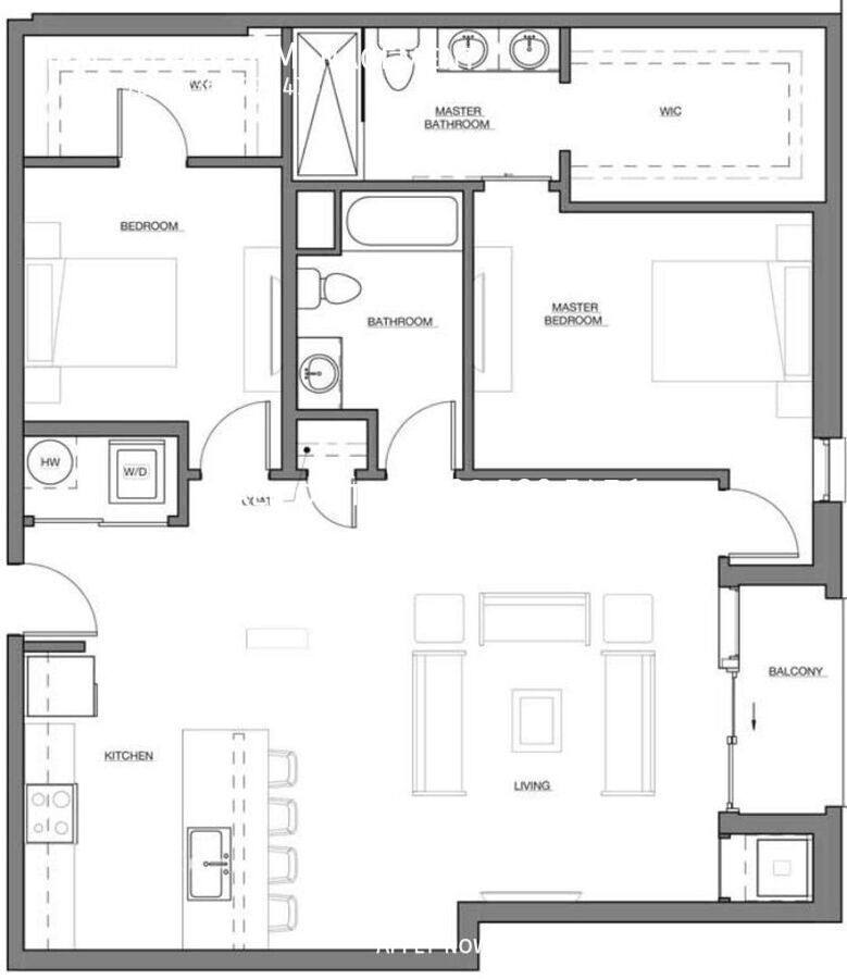 Apartment for rent at 3219 Detroit Ave #204, Cleveland, OH 44113