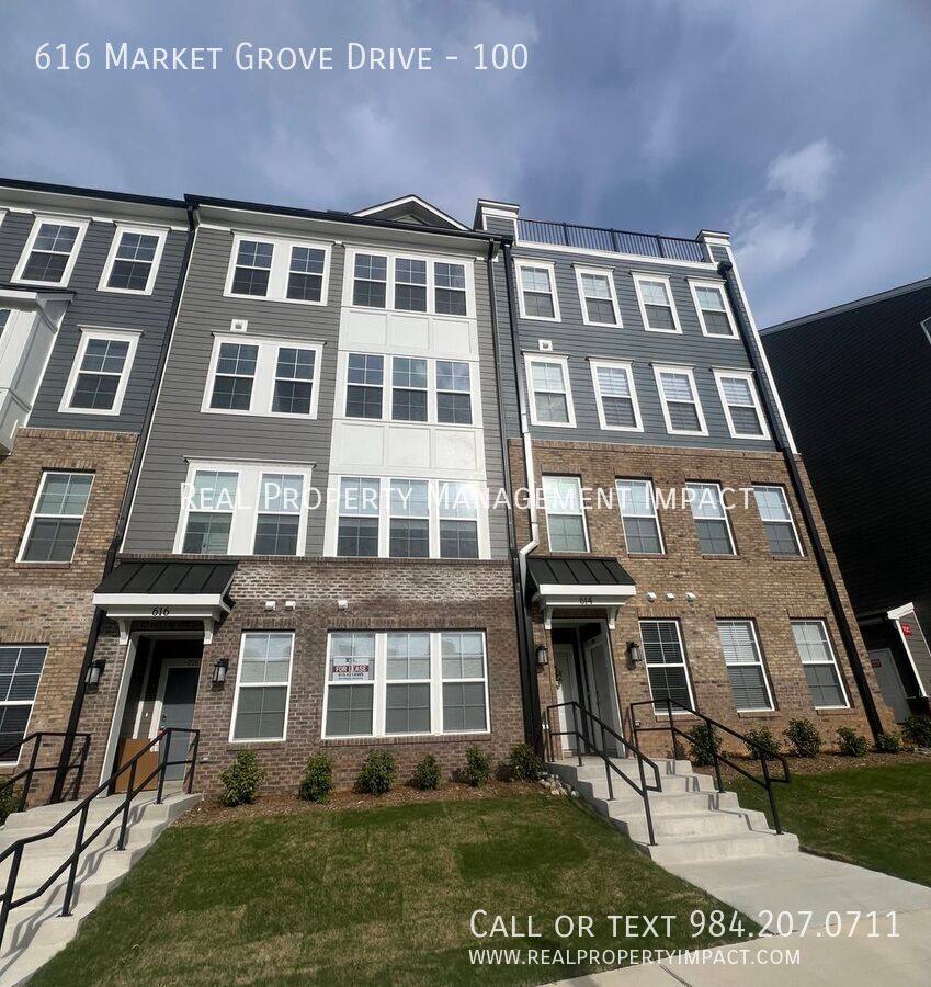 Townhouse for rent at 616 Market Grove Dr #100, Wake Forest, NC 27587