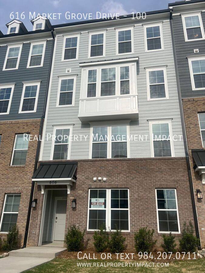 Townhouse for rent at 616 Market Grove Dr #100, Wake Forest, NC 27587