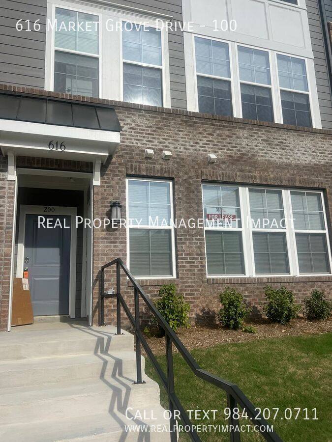 Townhouse for rent at 616 Market Grove Dr #100, Wake Forest, NC 27587