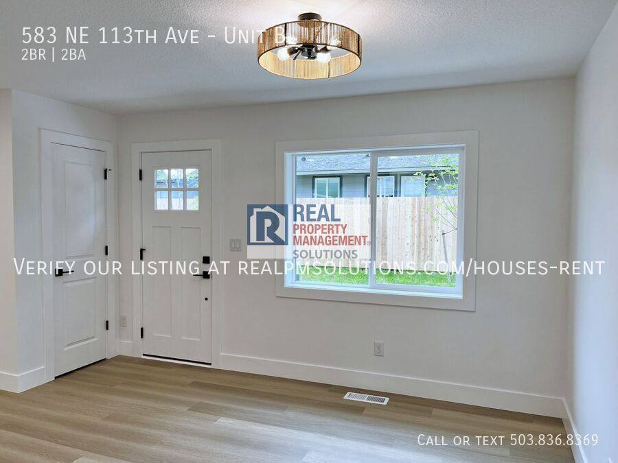 Apartment for rent at 583 NE 113th Ave #B, Portland, OR 97220