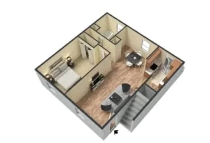 Apartment for rent at 180 S Pine Lake Dr #6A, Spartanburg, SC 29306