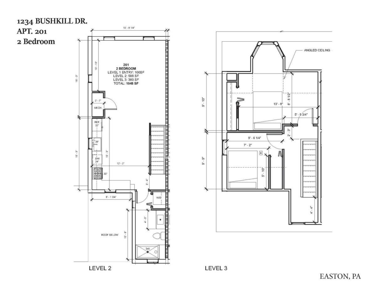 Apartment for rent at 1232-1234 Bushkill Dr, Easton, PA 18042