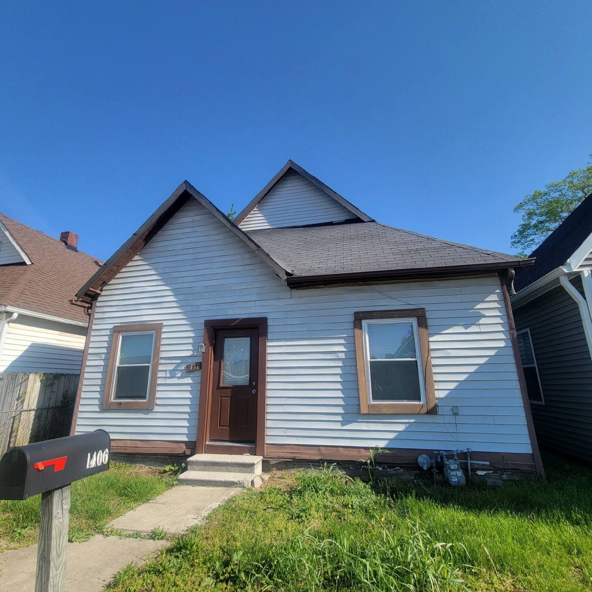 House for rent at 1406 Deloss St, Indianapolis, IN 46201