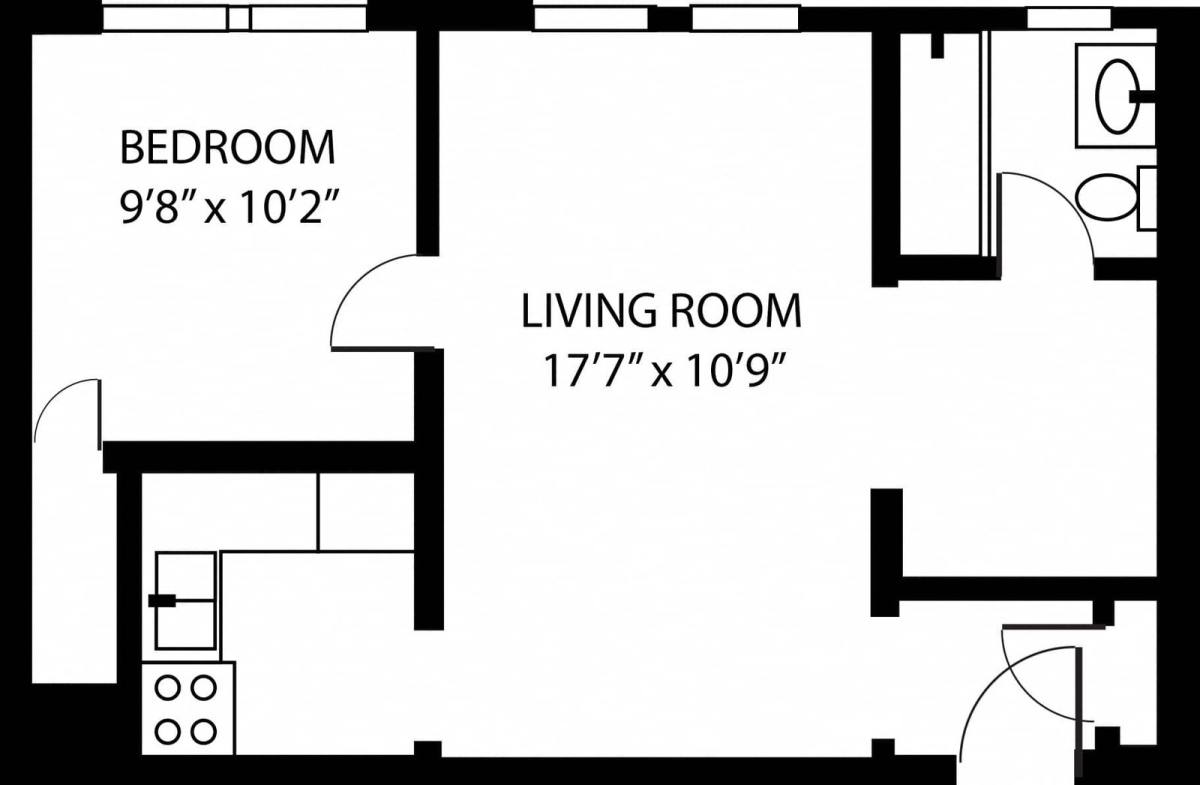 Apartment for rent at 901 W Argyle St, Chicago, IL 60640