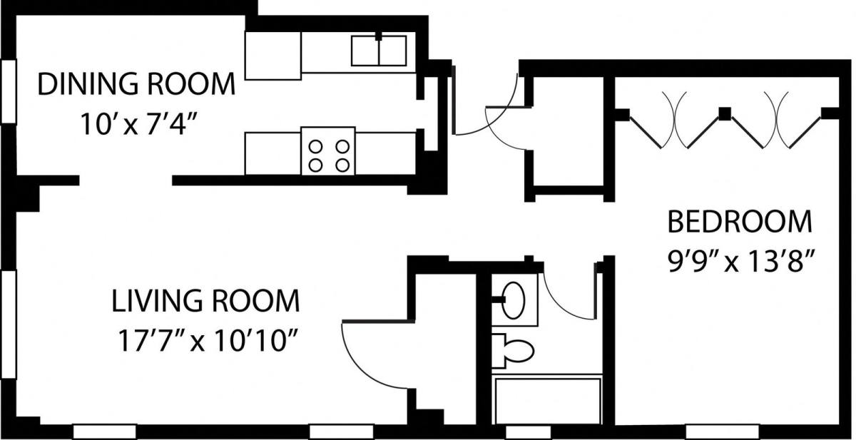 Apartment for rent at 901 W Argyle St, Chicago, IL 60640