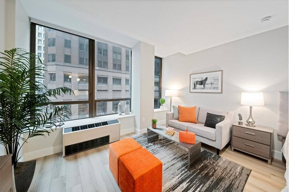 Apartment for rent at 95 Wall St #2112, New York, NY 10005