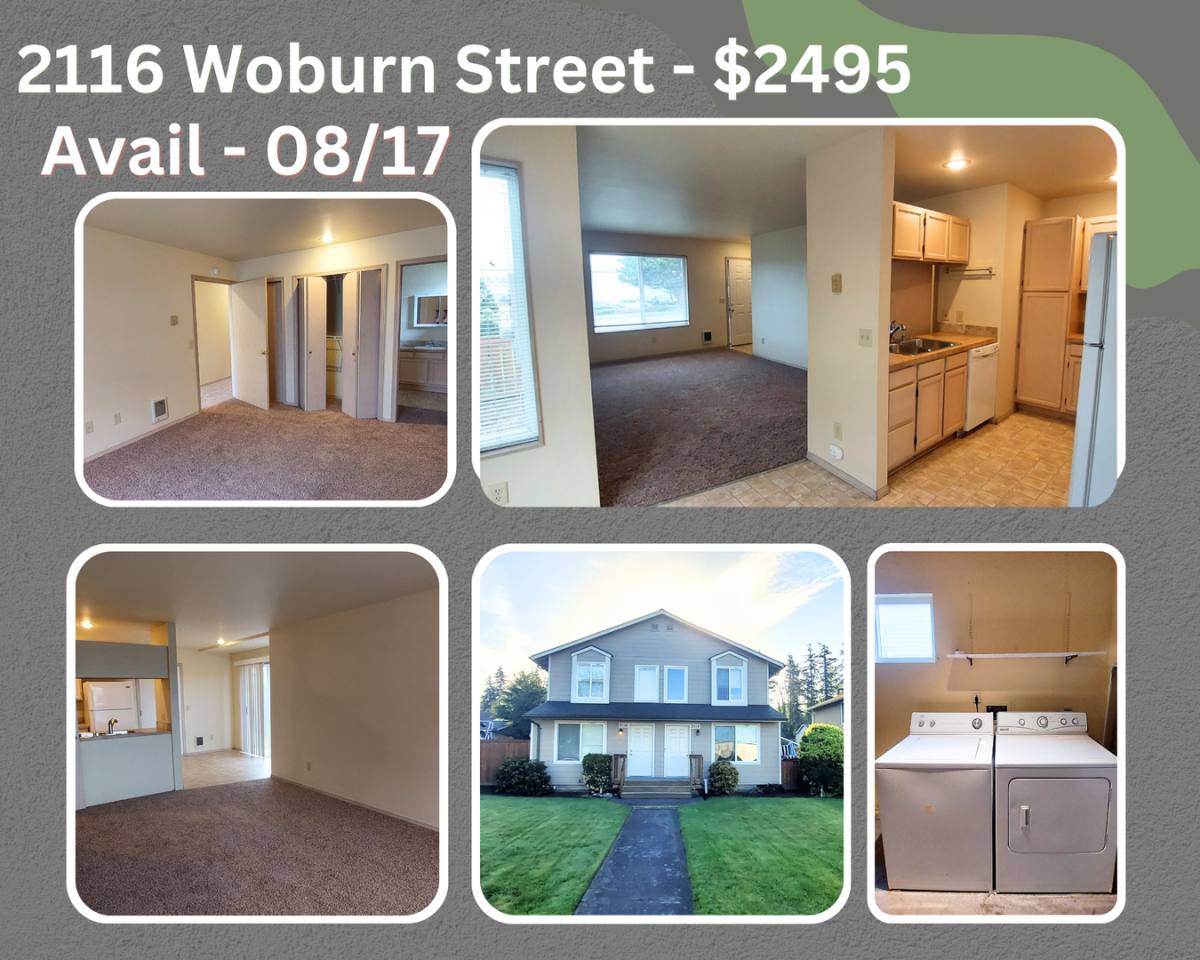 Apartment for rent at 2114 2116 Woburn St, Bellingham, WA 98229