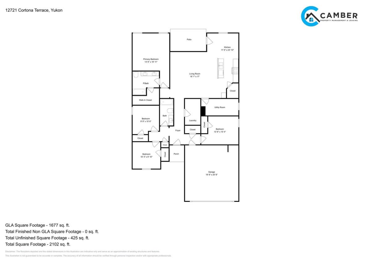 House for rent at 12721 Cortona Terrace, Yukon, OK 73099